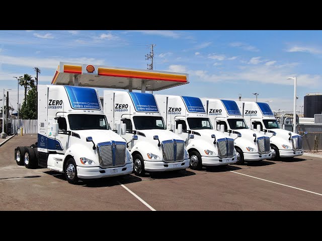 Port of Los Angeles Debuts Hydrogen Fuel Cell Electric Trucks and Fueling Stations