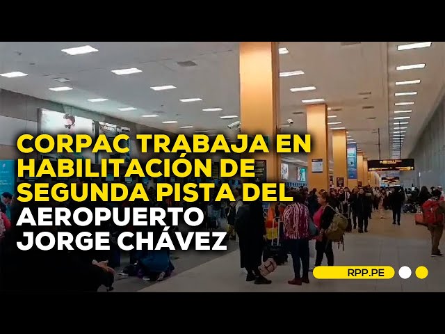 Corpac trabaja para solucionar falla de sistema de luces en Aeropuerto Internacional Jorge Chávez