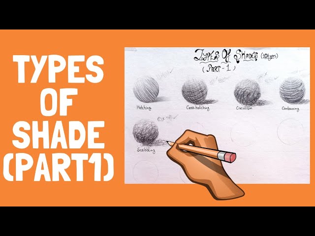10 different types of shades how to draw (PART 1)