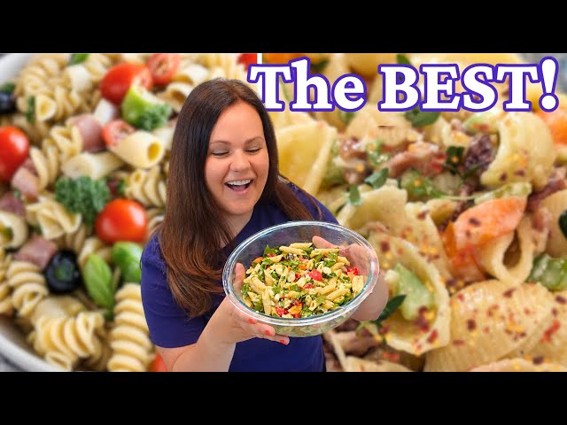 AMAZING PASTA SALAD RECIPES | 3 Must-try Creations!