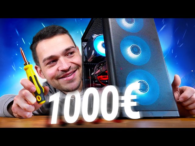 Wir BAUEN & TESTEN unseren 1000€ GAMING PC!! (2023)