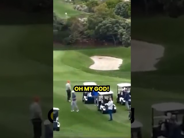 Trump CAUGHT ON CAMERA Cheating At Golf and Being a TERRIBLE Golfer - MONTAGE