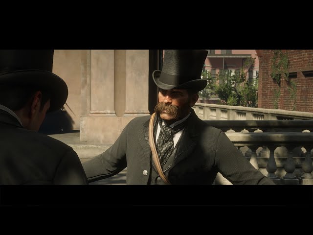 Arthur offended his suit isn't good enough for the riverboat [RDR2]