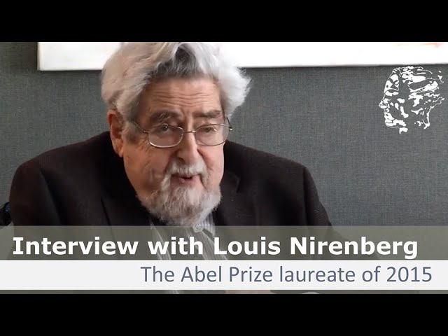 Louis Nirenberg - The Abel Prize interview 2015