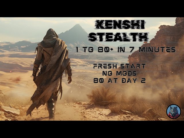 Kenshi: Stealth 1-100 in 1 Day (2024 Method) (7minutes to 80!!)