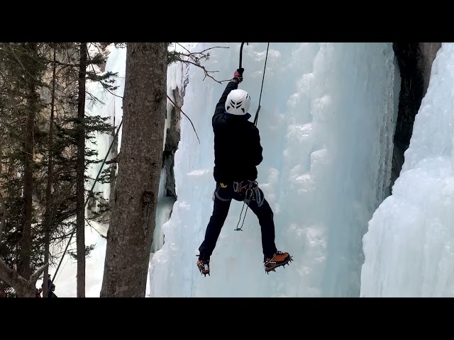 Bear spirit hike and ice climbing