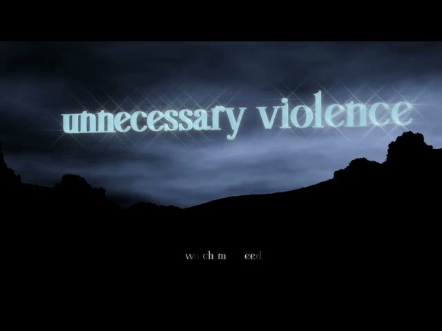 Nessa Barrett - unnecessary violence (official lyric video)