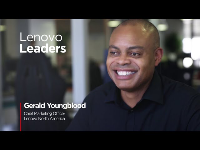 Meet Lenovo Leader Gerald Youngblood