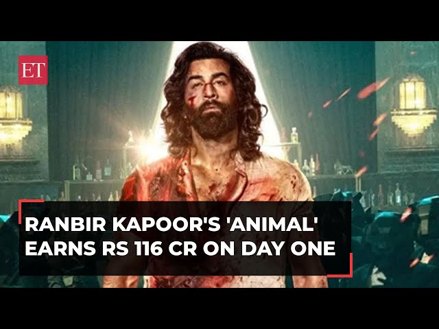 Animal box office collection Day 1: Ranbir-starrer earns Rs 100 cr worldwide; Rs 63 cr net in India