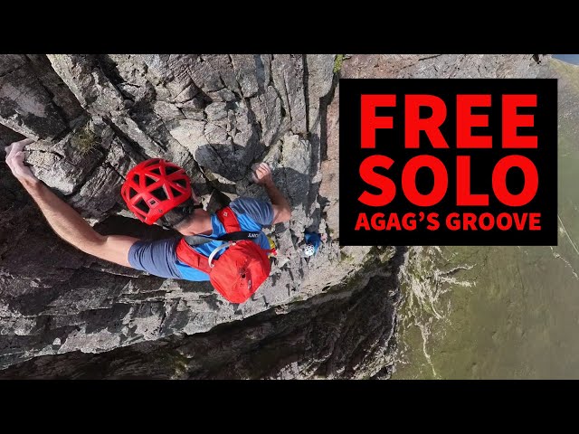 Free solo Agag's Groove with Kev