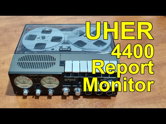 UHER 4400 Report Monitor 3 head tape recorder
