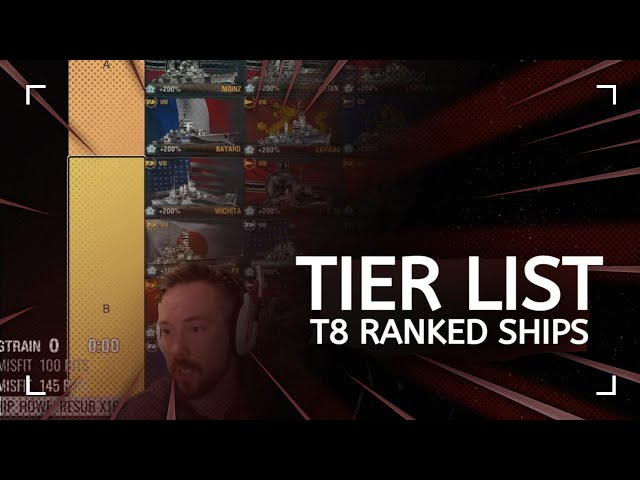 T8 Ranked Ships - Tier List 2023