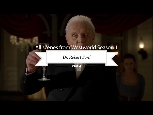 Westworld scenes of Dr  Robert Ford (Part 2)