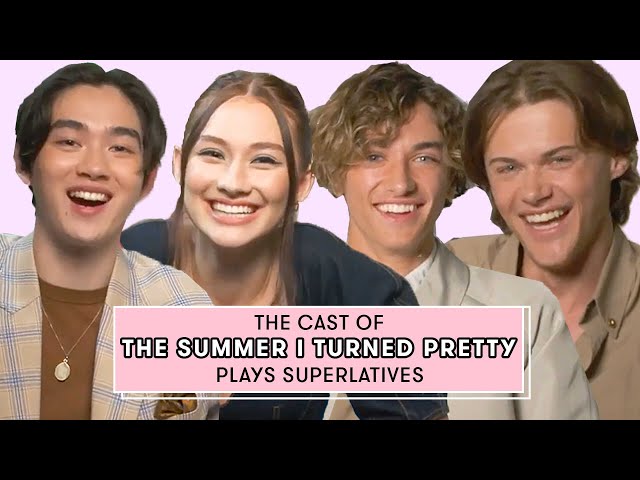 The Summer I Turned Pretty' Cast Calling Each Other Out For 8 Minutes | Superlatives | Seventeen