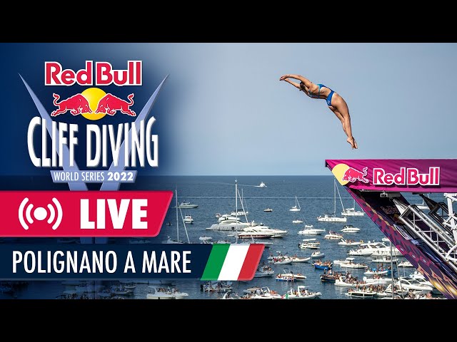 REPLAY: Diving off a balcony in Italy | Polignano a Mare, Red Bull Cliff Diving World Series 2022