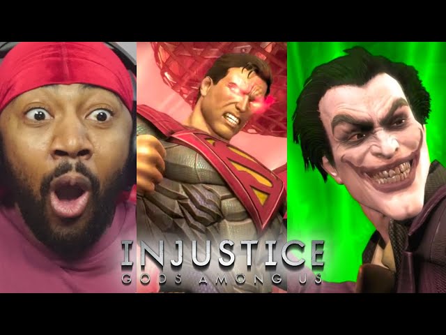 Marvel Fan Reacts to EVERY Injustice Super Move (DC Universe)