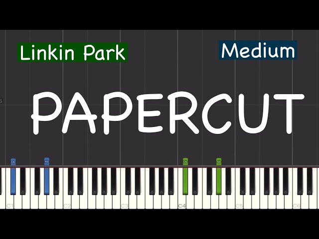 Linkin Park - Papercut Piano Tutorial | Medium