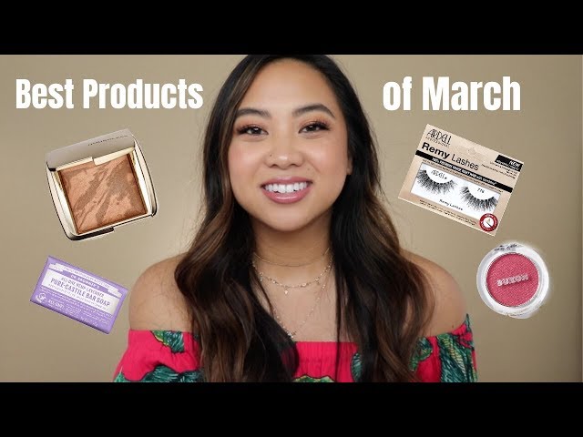 CURRENT FAVORITE PRODUCTS FOR MARCH/APRIL 2019