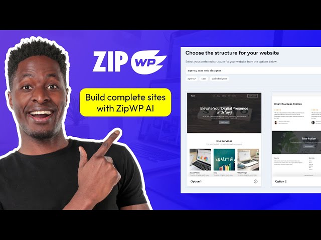 Build complete WordPress sites with ZipWP AI (3/10)