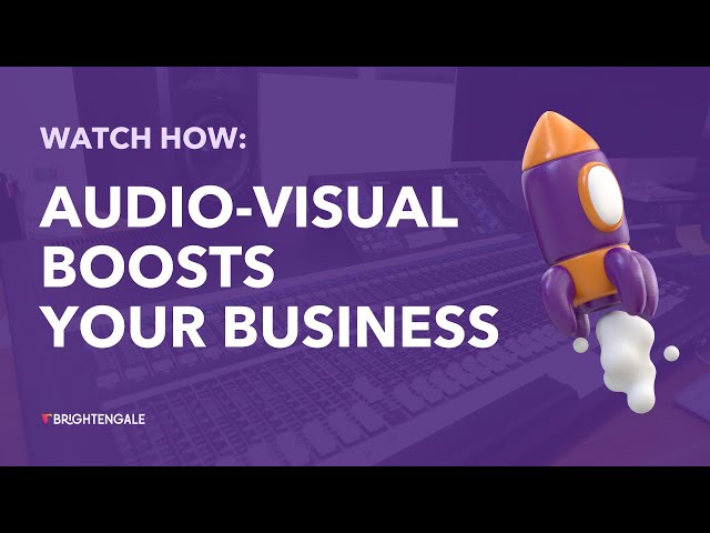 Boost Business Success: Unleashing the Power of Audio-Visual Technology