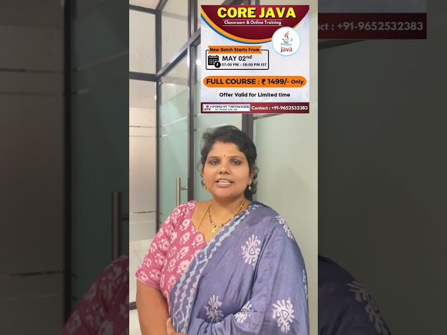 Upcoming Batches In Harsha Trainings | May 2023 | Core Java Batch Start from May 7 - 7 PM IST