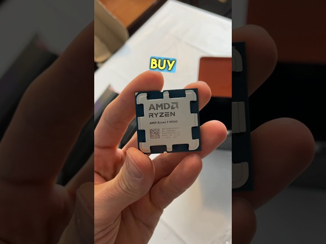 •100€ AMD APU Ryzen 5 8500G• #pcbuild #pcgaming #cpu #gpu