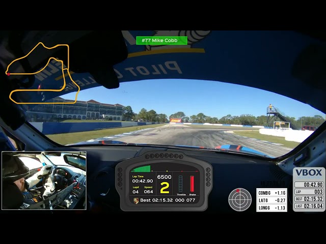Tyler Hoffman - Porsche 718 GT4 Clubsport MR @ Sebring 2022