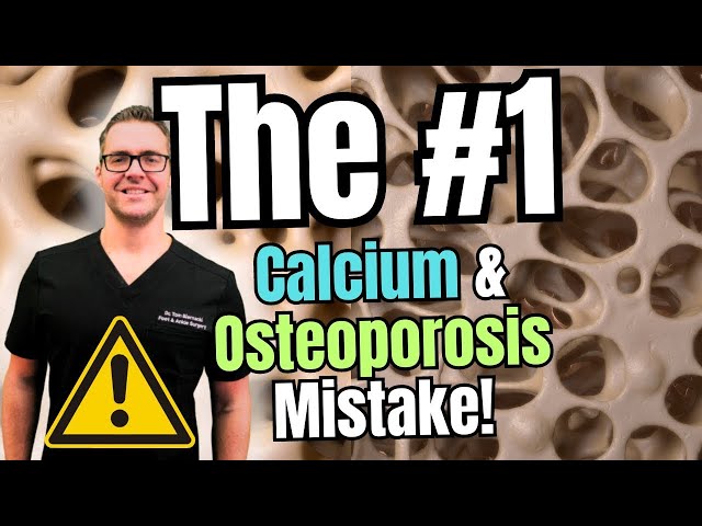 The #1 Calcium, Osteoporosis & Vitamin D BIG MISTAKE