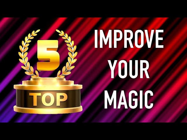 Top 5 Books to Improve Your Magic