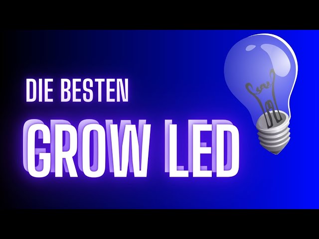 Die besten Grow LED:  Welche man kaufen sollte