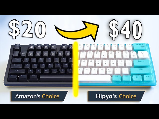 I Tried UPGRADING The Cheapest Keyboard on Amazon...