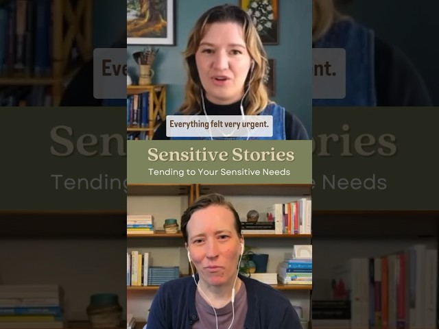 Tending to Your Sensitive Needs #shorts #highlysensitiveperson #hsp #empath #introvert #podcastclips