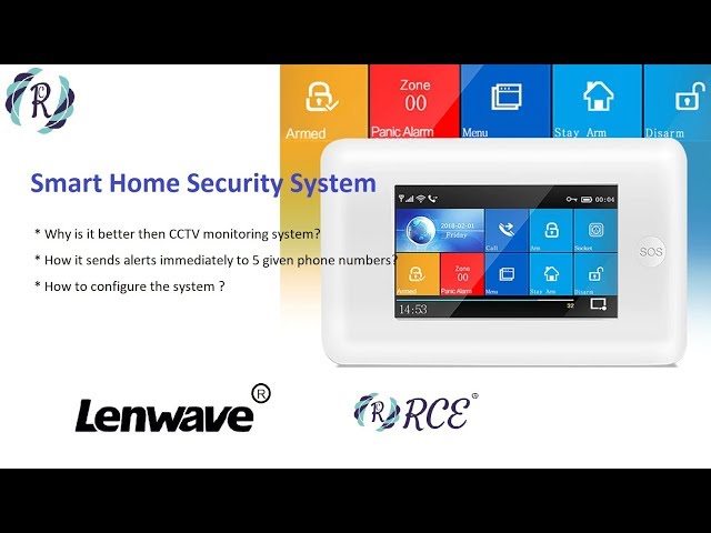 Home Security Alarm System - Unboxing,  setup and Configuration