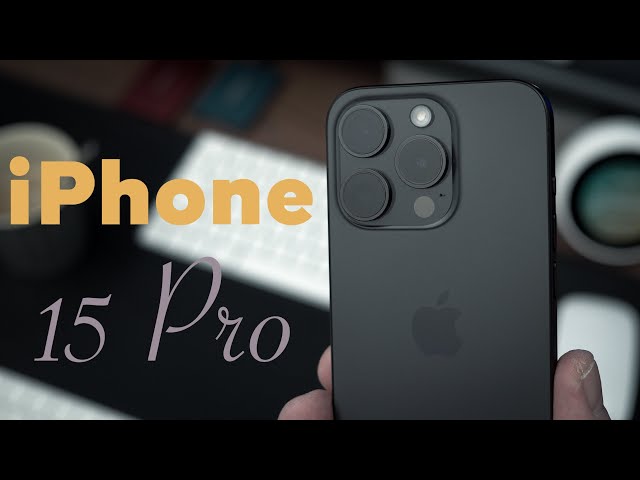 Apple iPhone 15 Pro - ein Traum in Titan | 5 Monate später