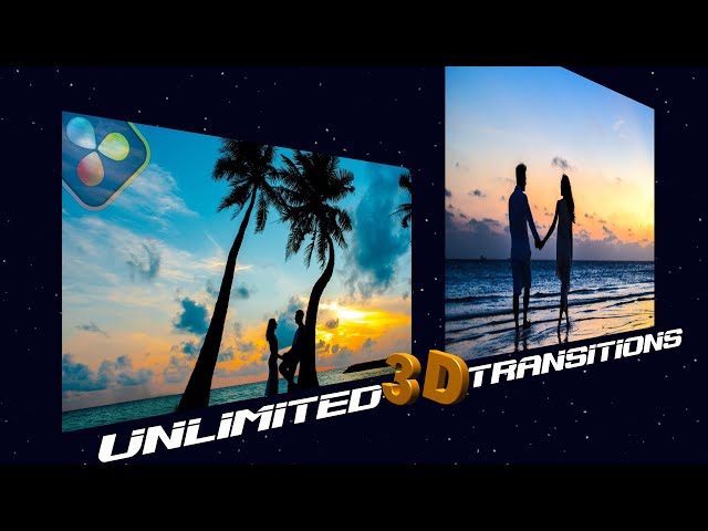 Ultimate DVE 3D Transition Template with Endless Styles for DaVinci Resolve |  Fusion Tutorial