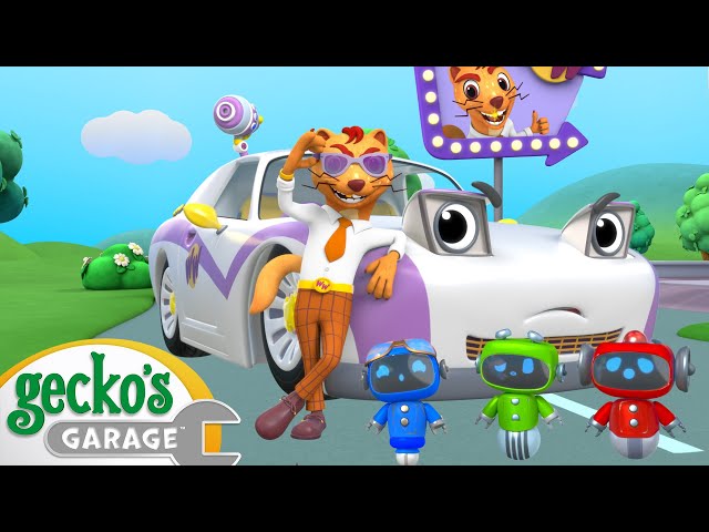 Weasel's New Wheels | Gecko's Garage | Cartoons For Kids | Toddler Fun Learning