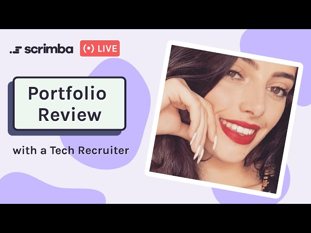 Developer Portfolio Review with a Tech Recruiter