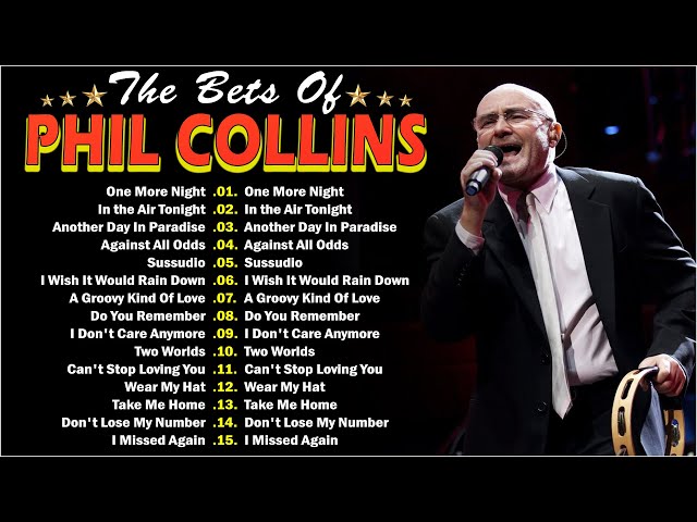 Phil Collins Greatest Hits Full Album 2024🎙 Best Soft Rock Songs Phil Collins Vol.25