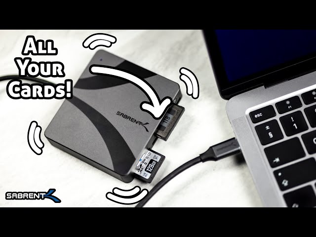 SABRENT USB C Multi Card Reader | Ditch Many For One!