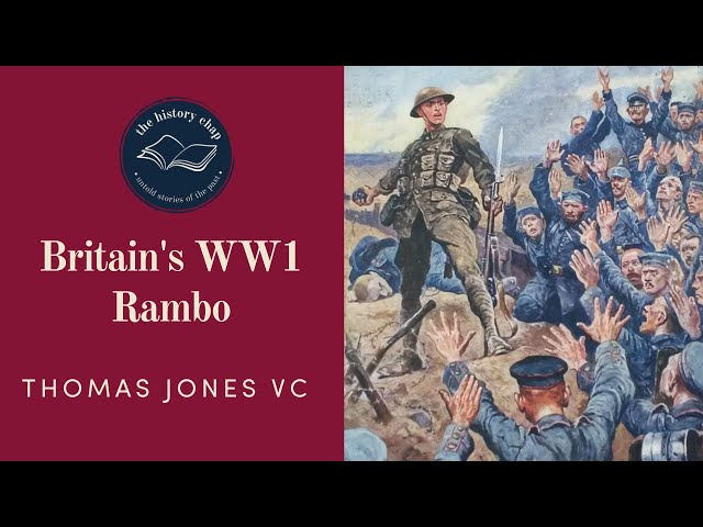 WW1 Britain''s answer to American Hero, Sgt. Alvin York - Thomas Jones VC