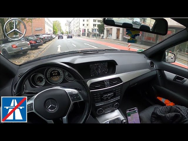 Mercedes Benz C250 CGI AVANTGARDE 7G TRONIC AMG PAKET | #POV TEST DRIVE (CITYDRIVE) #7