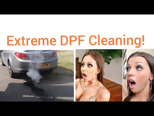 Extreme DPF and engine carbon Cleaning soot removal clean - Revive DPF Results by Rileys Autos