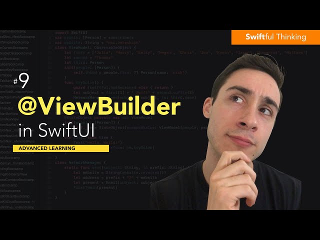 How to use @ViewBuilder in SwiftUI | Advanced Learning #9