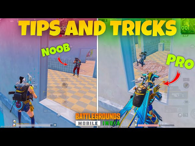 BEST TIPS AND TRICKS TO BE A PRO PLAYER IN BGMI🔥APARTMENTS,POCHINKI,MILATERY BASE TIPS IN PUBGM 1.6