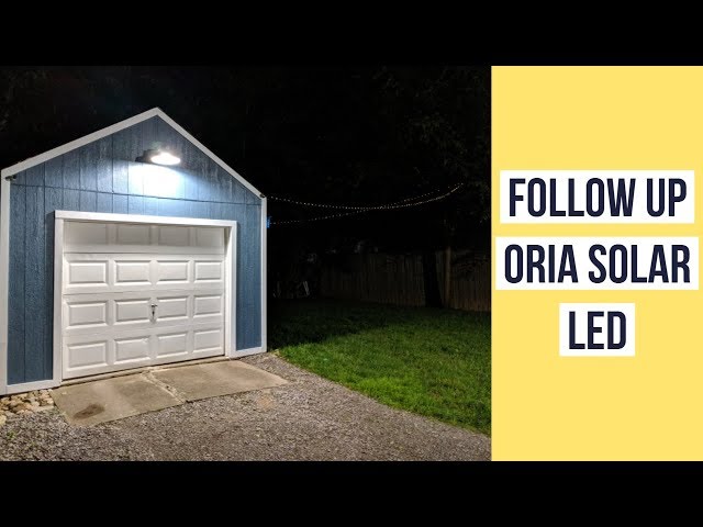 FOLLOW UP: Oria Solar Powered String Lights 💡 Outdoor LED String Lights 💡 Solar LED Lights