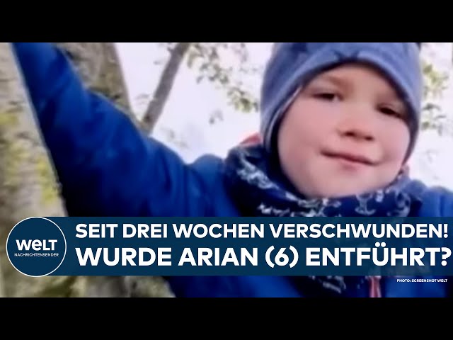 NIEDERSACHSEN: Wurde Arian (6) entführt? Junge seit drei Wochen verschwunden - Polizei sucht weiter
