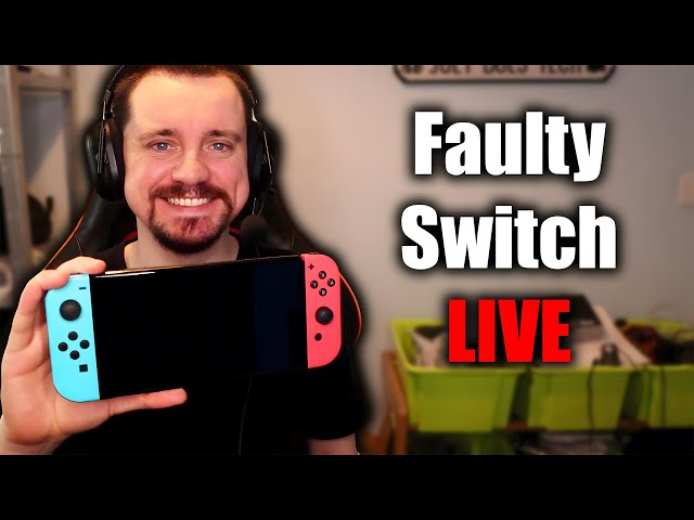 Joey vs Nintendo Switch CPU (Electronics Repair) - LIVE