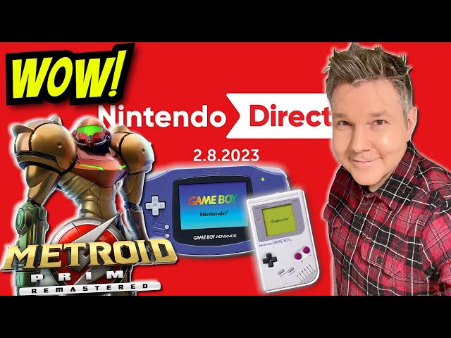 NINTENDO DIRECT Wrap Up - GAME BOY ON SWITCH! - Electric Playground