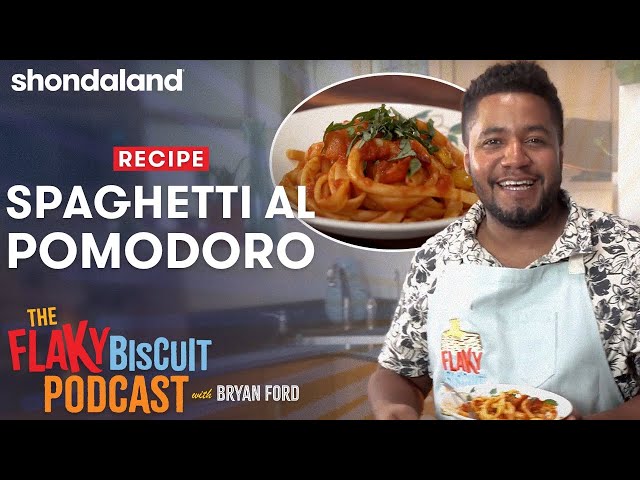 Flaky Biscuit Recipes: Bryan Ford Makes Spaghetti Al Pomodoro for Daniele Uditi | Shondaland