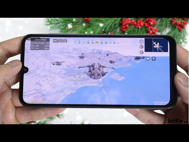 Samsung Galaxy A25 Call of Duty Mobile Gaming test CODM